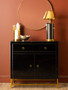 Kensington Townhouse Black Cabinet