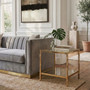 Kensington Townhouse Two Tier Square Side Table