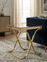 Kensington Townhouse Cross Legs Side Table