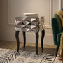 Soho 2 Drawer  Bed Side Table in 3D effect
