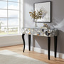 Soho Smoke Glass Two Drawer Console Table