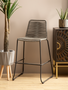 Sisal Grey Rope Bar Chair
