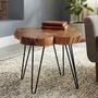 Nandri Acacia Wood Side Table