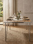 Nandri Slatted Teak Wood Dining Table