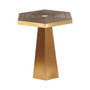 Titan Small Hexagon End Table