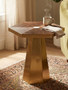 Titan Small Hexagon End Table