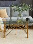 Zariah Table With Bamboo Design Legs