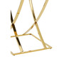 Reena Gold Finish Side Table