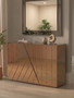 Roza Tinted Mirror Console Table