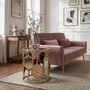 Rio Gold and Mirror Side Table