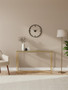 Allure Cross Base Console Table