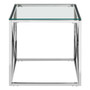  Allure End Table with Cross Base