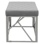 Allure Powder Blue Geometric Bench Allure Powder Blue Geometric Bench
