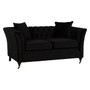 Sabrina 2 Seat Onyx Sofa