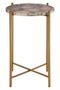 Vita Natural Agate Side Table