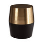 Margot Black and Copper Side Table