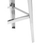 Horizon Silver Bar Stool Horizon Silver Bar Stool