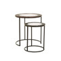 Akola Set of 2 Small Round Side Tables