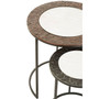 Akola Set of 2 Small Round Side Tables