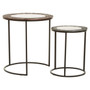 Akola Set Of 2 Round Nesting Tables
