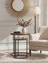 Akola Set Of 2 Round Nesting Tables