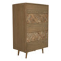 Salvar 5 Drawer Wood Chest