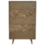 Salvar 5 Drawer Wood Chest
