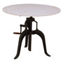 Vasco 3 Leg Small White Marble / Iron Table Vasco 3 Leg Small White Marble / Iron Table