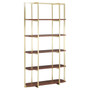 Villi Walnut Wood Shelf Unit