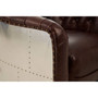 Victor Classic Armchair with Buttoned Back