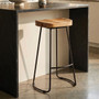 Lyon Oak Wood Bar Stool
