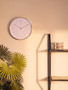 Elko Gold And Pink Finish Wall Clock Elko Gold And Pink Finish Wall Clock