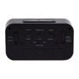 Black LCD Digital Clock