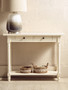 Heritage 2 Drawers Ivory Console Table