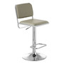 Stockholm Light Grey / Chrome Base Bar Stool