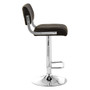 Stockholm Black Channel Design Seat Bar Stool