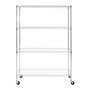 Frankfurt 4 Tier Metal Shelf Unit Frankfurt 4 Tier Metal Shelf Unit