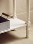 Heritage 2 Drawers White Console Table