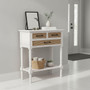 Heritage 3 Drawers White Console Table