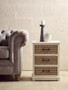 Heritage White 3 Drawer Chest