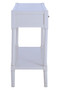 Heritage 2 Drawer White Console Table