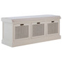 Heritage 3 Drawers Storage Bench