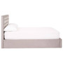 Hannah Brushed Steel Velet Double Bed