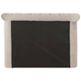 Edison Beige Double Ottoman Bed