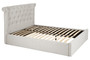 Edison Light Grey Ottoman Double Bed