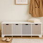 New England 4 Drawer Bench