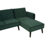 Serene 3 Seat Green Sofa Bed