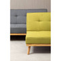 Stockholm 3 Seat Green Sofa Bed