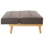 Stockholm 3 Seat Grey Sofa Bed