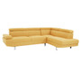 Hanover Large Ochre Linen Sofa